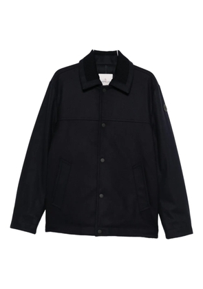 Moncler Emilion ribbed-collar jacket - Blue