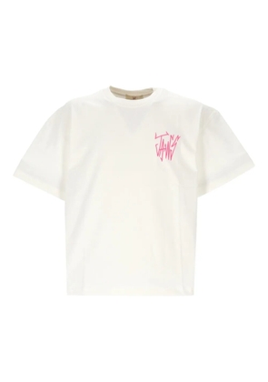 Jaws logo-print T-shirt - White