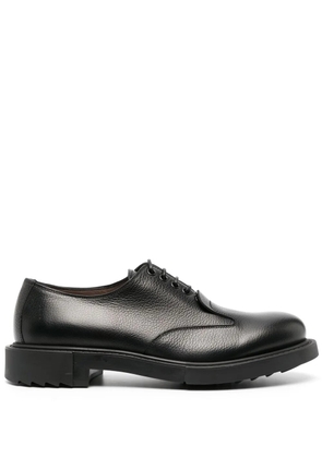 Ferragamo lace-up leather derby shoes - Black