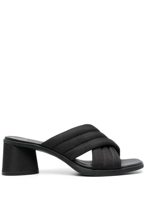 Camper Kiara 60mm crossover-strap sandals - Black