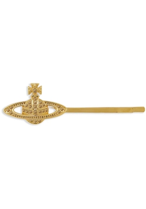 Vivienne Westwood Orb hair clip - Gold