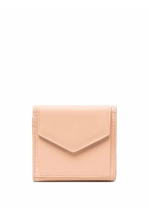 Maison Margiela signature four-stitch foldover wallet - Neutrals
