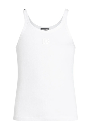 Dolce & Gabbana cotton tank top - White