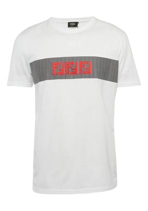 Fendi Pre-Owned FF logo T-shirt - White