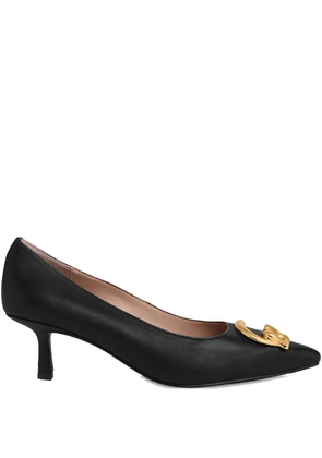 Coccinelle C-me pointed-toe heeled pumps - Black