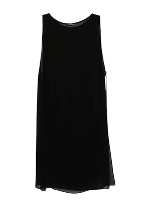 Eileen Fisher silk poncho - Black