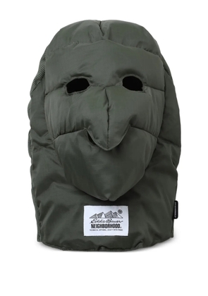 Neighborhood padded face mask - Green