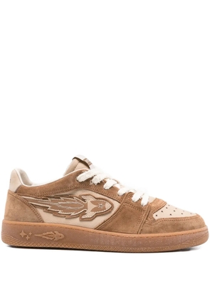 Enterprise Japan Egg Rocket suede sneakers - Brown