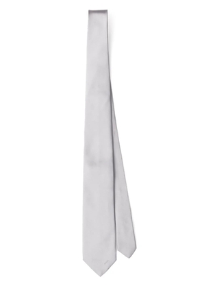 Prada silk satin tie - Grey