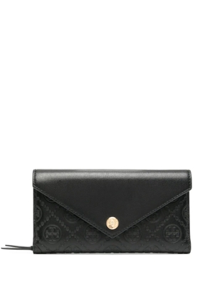 Tory Burch T-monogram envelope wallet - Black