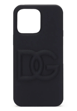 Dolce & Gabbana DG iPhone 14 Pro Max cover - Blue
