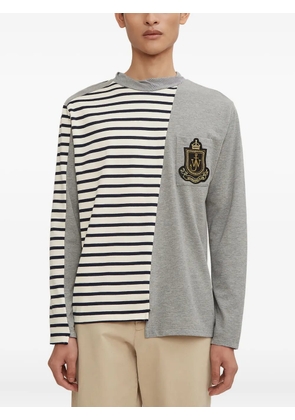 JW Anderson striped long sleeve T-shirt - Grey