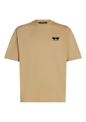 Karl Lagerfeld organic cotton t-shirt - Brown