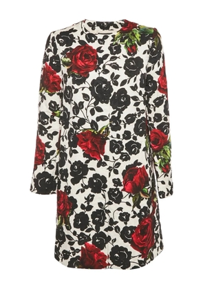 Dolce & Gabbana Pre-Owned floral jacquard jacket - White