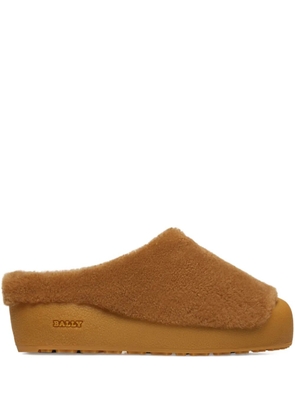 Bally Crans shearling slippers - Brown