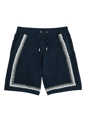 RAITH Marconi knit-wave shorts - Blue