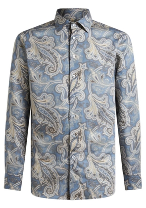 ETRO paisley-print shirt - Blue