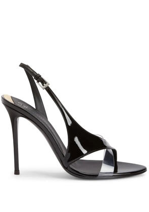 Giuseppe Zanotti Marthine 105mm slingback sandals - Black
