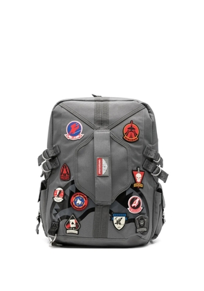 Sprayground Top Gun Patches Dlx backpack - Grey