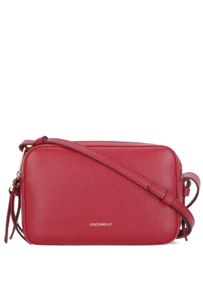 Coccinelle small Mallory leather cross body bag - Red