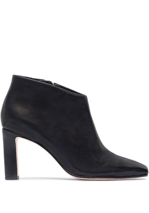Bernardo 80mm Garda square-toe block-heel boots - Black