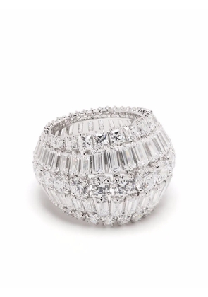 Swarovski Hyperbola cocktail ring - Silver