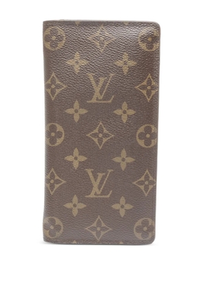 Louis Vuitton Pre-Owned 2000s Portefeuille monogram-canvas wallet - Brown