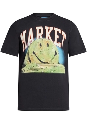 MARKET graphic-print cotton T-shirt - Black