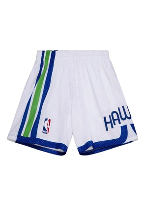 Mitchell & Ness x NBA Atlanta Hawks 1970 shorts - White