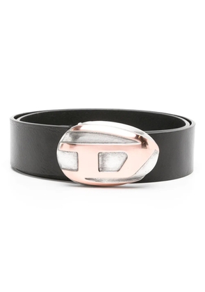 Diesel B-1dr Pod 40 leather belt - Black
