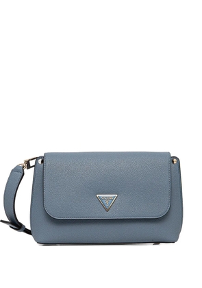 GUESS USA logo-plaque crossbody bag - Blue