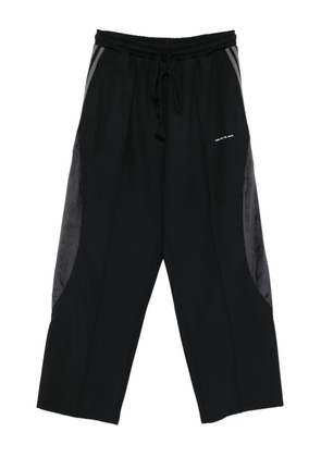 Song For The Mute x Adidas panelled drawstring-fastening track pants - Black