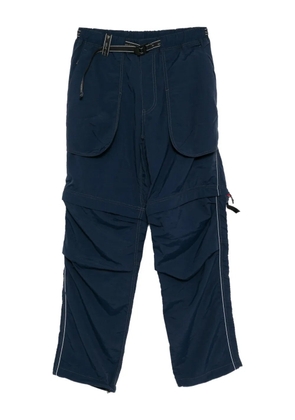 and Wander overlay taffeta trousers - Blue