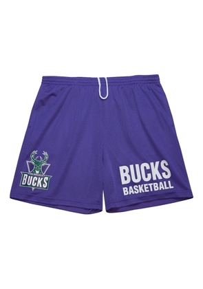 Mitchell & Ness x Purple Milwaukee Bucks Hardwood Classics Gameday shorts