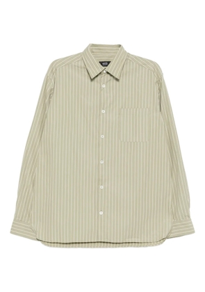 A.P.C. striped pocket shirt - Green