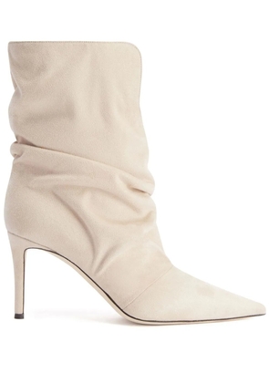 Giuseppe Zanotti 85mm Yunah slouchy boots - Neutrals
