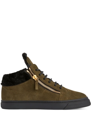 Giuseppe Zanotti Kriss Winter mid-top sneakers - Brown