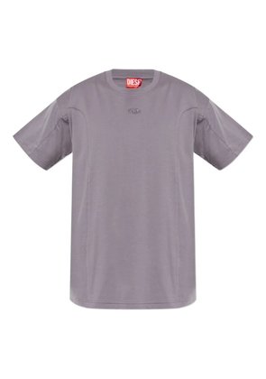 Diesel T-Norm-Int logo T-shirt - Grey