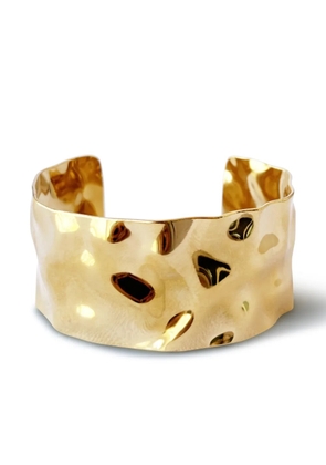 HZMER JEWELLERY hammered-effect bangle - Gold