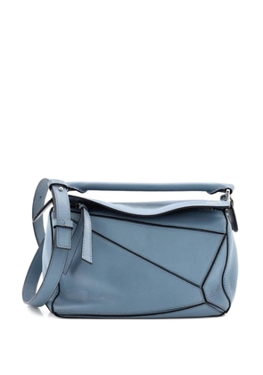Loewe Pre-Owned Puzzle Bag Leather Small satchel - Blue