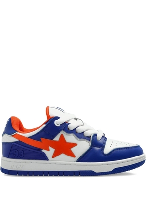 A BATHING APE® star-embellishment sneakers - White