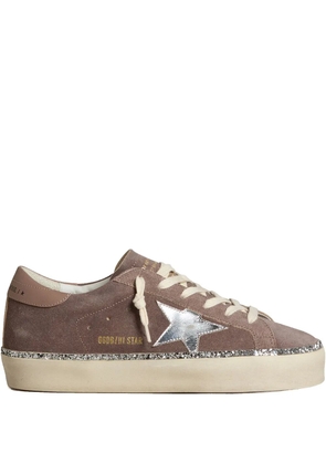 Golden Goose Hi Star leather sneakers - Brown