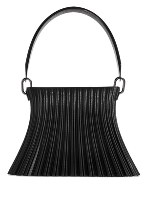 TOUCHLESS Selo pleated shoulder bag - Black