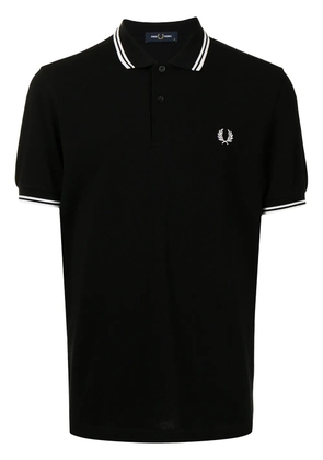Fred Perry Twin Tipped cotton polo shirt - Black