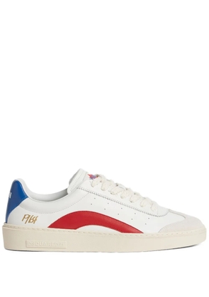 DSQUARED2 leather sneakers - White