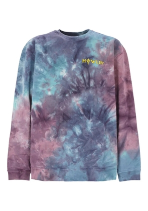 Howlin' tie-dye print sweatshirt - Purple