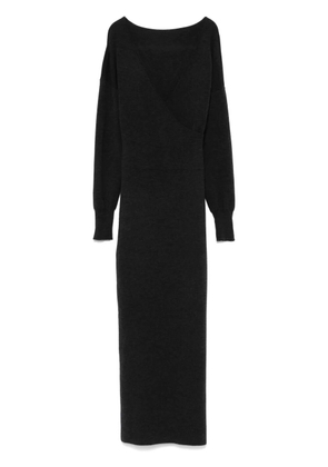 P.A.R.O.S.H. Lime maxi dress - Grey