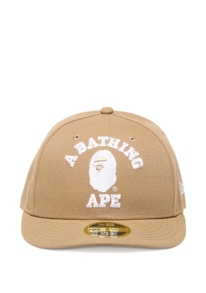 A BATHING APE® x New Era 9Fifty embroidered-logo cap - Neutrals