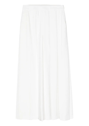 Juun.J pleated wide-leg trousers - White