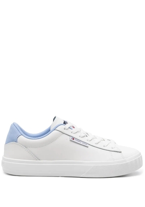 Tommy Jeans Cupsole leather sneakers - White